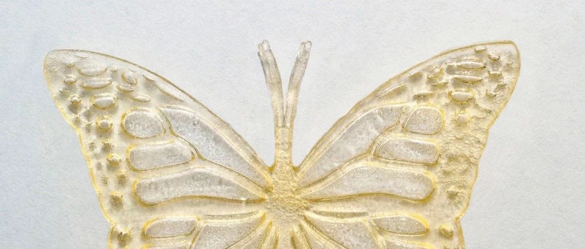 What can be done with the leftover oil from the chips? Print a little butterfly with it.